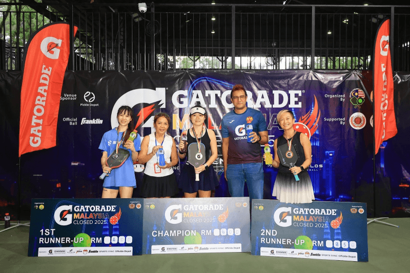 Malaysia’s First Official Pickleball Championship: Gatorade Malaysia Closed 2025