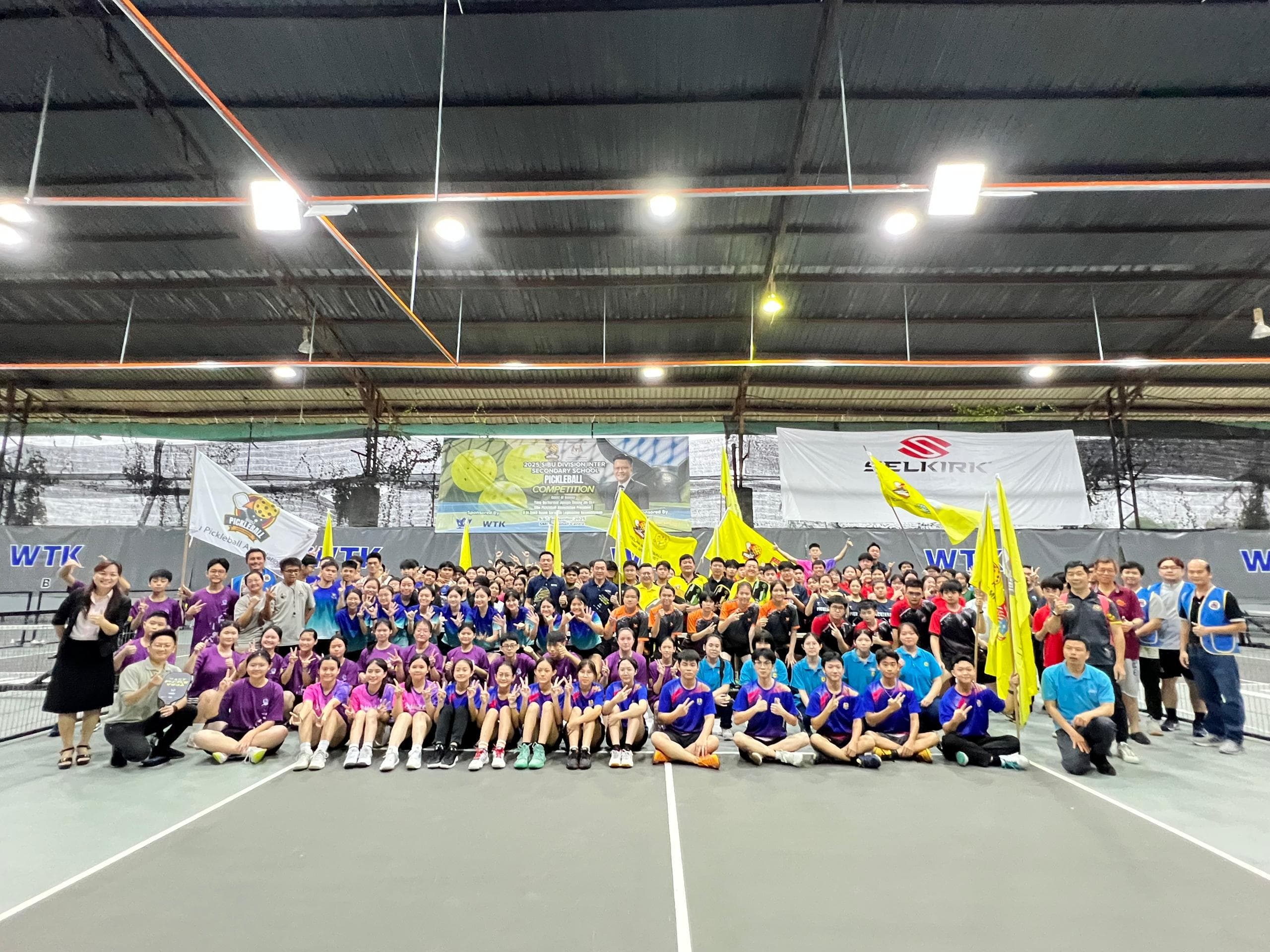 Sibu Makes History With First Inter-School Pickleball Tournament