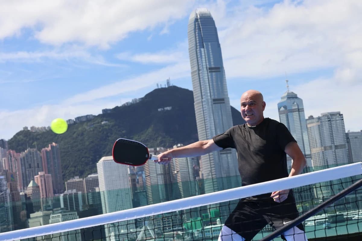 Andre Agassi Champions Hong Kong’s Pickleball Rise: Calls Potential “Exceptional”