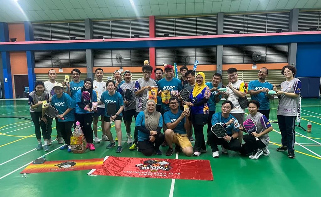 Sibu Pickleball: NSPC and LPC Unite for Friendly Competition