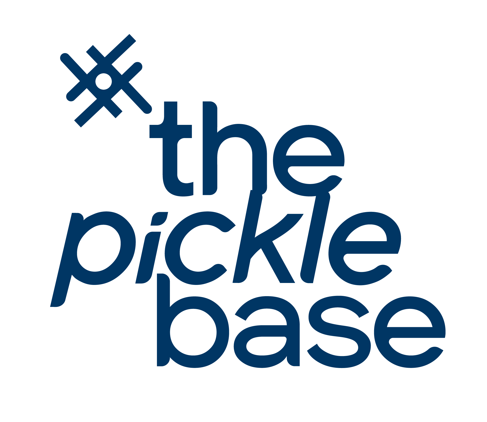 Full Logo — Vertical — navy variant on light