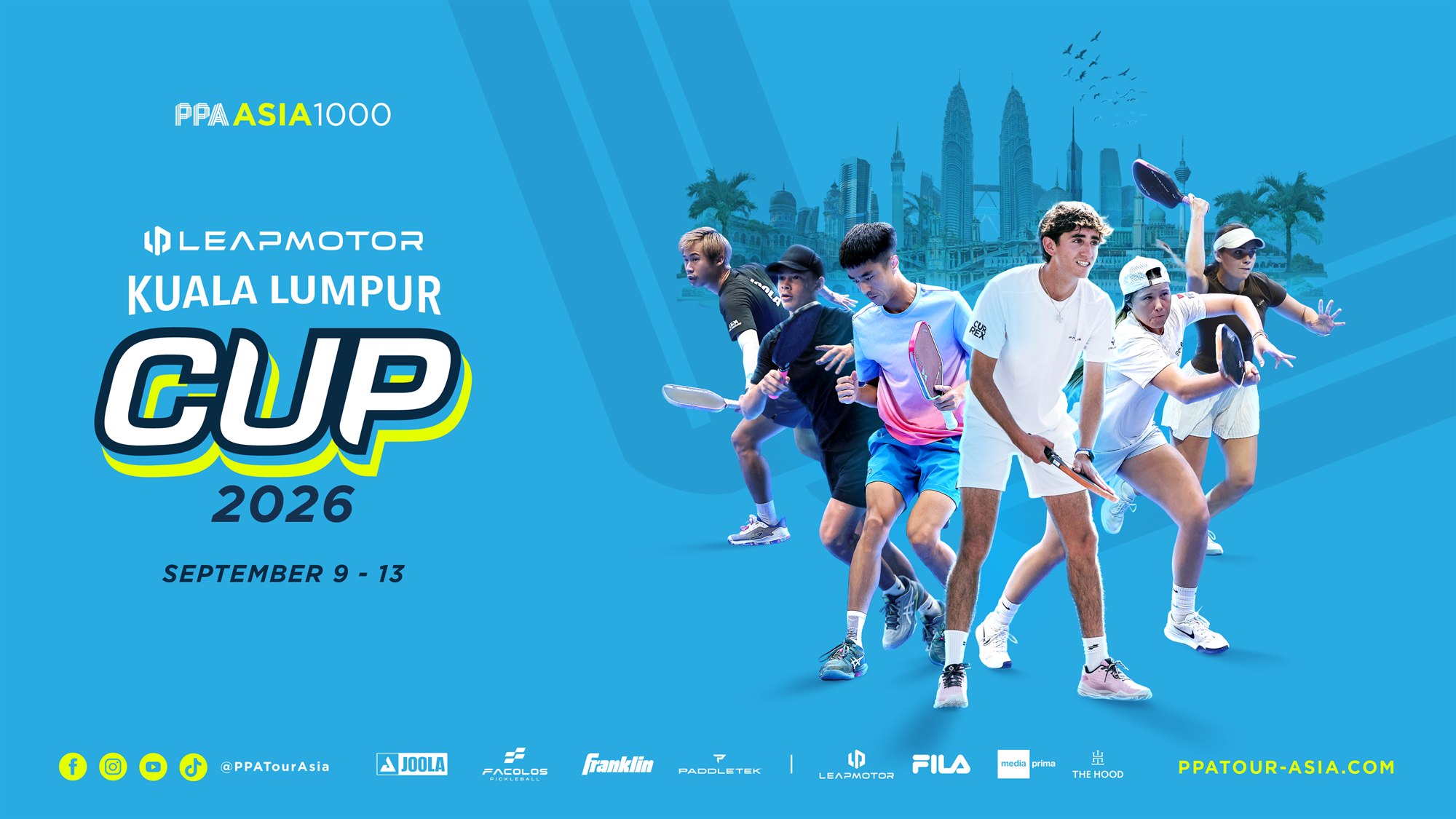Leapmotor Kuala Lumpur Cup 2026 — PPA Asia 1000, Sept 9–13, The Hood, Kuala Lumpur